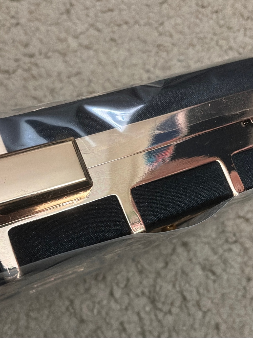 Elegant Black and Gold Decorative Clutch - Picture 10 of 10